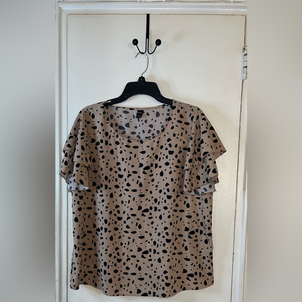 Flare sleeves top SHEIN xl